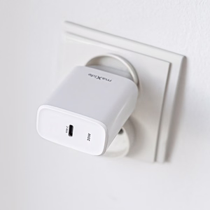 "Maxlife MXTC-10-20C PD QC įkroviklis 1x USB-C 20W, baltas