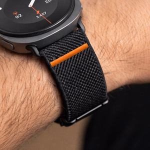 Tech-Protect Nylon Clasp dirželis, skirtas „Samsung Galaxy Watch 40/44/46 mm“ – juodas