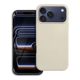 Dėklas telefonui iPhone 17 PRO MAX Forcell F-Protect Frame Premium suderinamas su Magsafe antikinis baltas