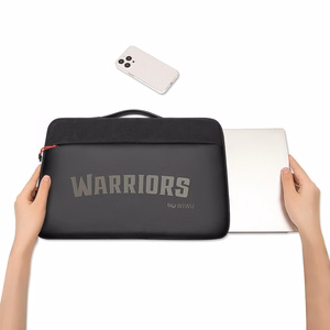 WiWU - Vandens atsparus nešiojamojo kompiuterio krepšys 14" Warriors nešiojamojo kompiuterio dėklas - juodas