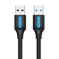 USB 3.0 kabelis Vention CONBH 2A 2 m juodas PVC