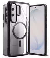 Ringke Fusion Bold Magnetic MagSafe Dėklas for Samsung Galaxy S26 Ultra - Clear juodas