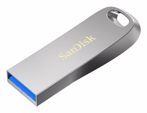 SanDisk Ultra Luxe USB atmintinė 256 GB USB Type-A 3.2 Gen 1 (3.1 Gen 1) sidabrinė