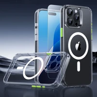 ESR Classic Pro Rinkinys Halolock Magnetinis dėklas iPhone 16 Pro Max - Skaidrus