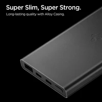 Spigen Essential EA2210 išorinė baterija 10000 mAh 22.5W - juoda