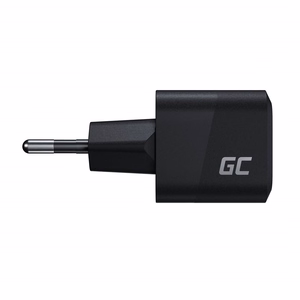 USB įkroviklis Green Cell PowerGaN 33W PD 3.0 QC 3.0 1x USB-C juodas