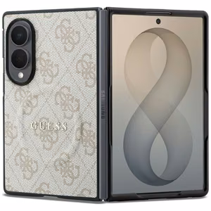 Rausvas „Guess 4G Classic MagSafe“ dėklas, skirtas „Samsung Galaxy Z Fold8“