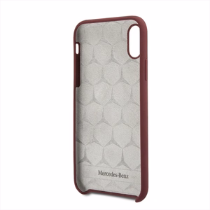 Mercedes Silicone Line dėklas telefonui iPhone X/XS - raudonas