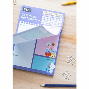BT21 A5 dienos planuoklis