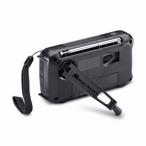 Midland ER100 avarinis radijas su 2600 mAh akumuliatoriumi