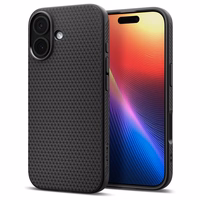 Spigen Liquid Air dėklas telefonui iPhone 17 - matinė juoda