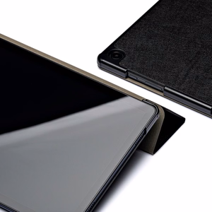 Dėklas Reach Smart Leather Samsung P610/P615/P613/P619/P620/P625 Tab S6 Lite 10.4 juodas
