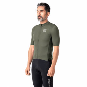 Rockbros 15220004004 ROAD TO SKY men's cycling jersey short sleeve L - green