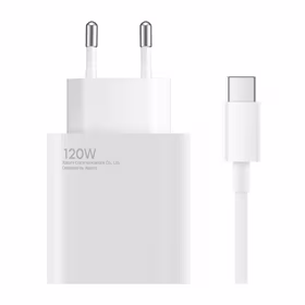 "Xiaomi BHR9462EU" 120W 6A USB-A sieninis įkroviklis su USB-C kabeliu - baltas