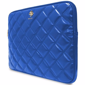Guess 4G dygsniuotas dėklas 14" nešiojamam kompiuteriui - mėlynas