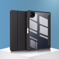 Dux Ducis Toby dėklas Huawei MatePad Pro 11'' (2022) dėklas su S Pen rašiklio išmaniuoju stovu juodas