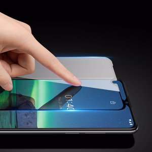 Dux Ducis 10D grūdintas stiklas tvirtas apsauginis stiklas su rėmeliu Nokia 1.4 skaidrus (tinka su dėklu)