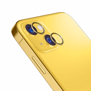 Apple iPhone 14 - 3mk objektyvo apsauga Pro geltona
