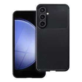 Dėklas telefonui CARBON PREMIUM SAMSUNG S23 FE juodas