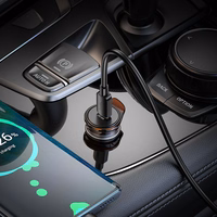 Įkroviklis automobilinis Hoco NZ16 30W (1xUSB-C) juodas