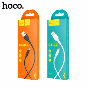 USB kabelis Hoco X25 microUSB 1.0m juodas