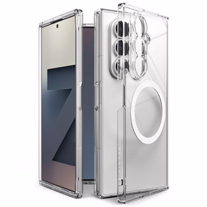 Ringke Fusion magnetinis MagSafe dėklas Samsung Galaxy Z Fold 7 - skaidrus