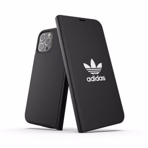 Adidas OR Booklet Чехол BASIC для iPhone 12 Pro Max - чёрно-белый