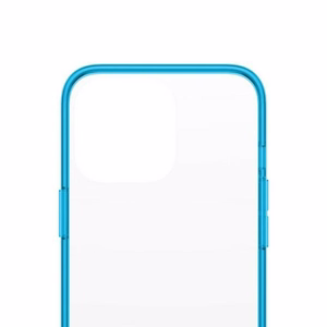 PanzerGlass ClearCase antibakterinis karinės klasės sertifikuotas dėklas telefonui iPhone 13 Pro – skaidrus mėlynas