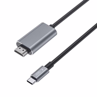 Tech-Protect UltraBoost USB-C / HDMI 4K 60Hz kabelis 2m - juodas
