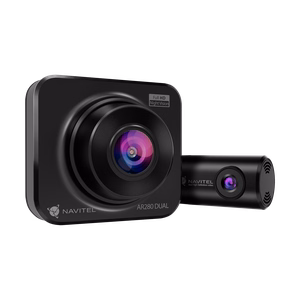 Navitel AR280 DUAL – Full HD automobilinis vaizdo registratorius su galine kamera