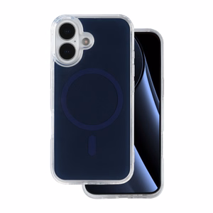 Lowkey Mag for iPhone 17 6,3" tamsiai mėlynas