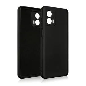 Beline Dėklas Silicone Motorola MOTO G73 juodas