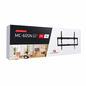 MACLEAN MC-605 TV laikiklis 32–80" MACLEAN MC-605 MAX VESA 600x400 55 kg