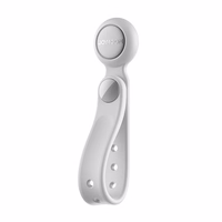 Joyroom JR-ZS422 kabelių tvarkyklė silikoninė juostelė su magnetu, 6 dalių rinkinys - baltas