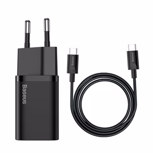 Baseus TZCCSUP-L01 mobiliojo įrenginio kroviklis Išmanusis telefonas Juoda AC, USB Spartusis įkrovimas Vidaus