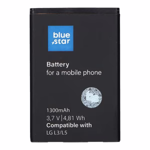 Аккумулятор для LG L3 / L5 / P970 Optimus Black / P690 Optimus Net 1300 mAh Blue Star Premium
