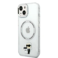 Karl Lagerfeld KLHMP14MHNKCIT iPhone 14 Plus 6.7" kietas dėklas transparent