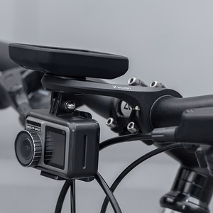 Wozinsky WUG-01B universalus dviračio vairo laikiklis Garmin kompiuteriui, kamerai ir žibintui – juodas