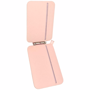 Nimmy New Big-Eye Cute Pets 2.0 Cat magnetinis „MagSafe“ kortelių dėklas telefonui su stovu – rožinis