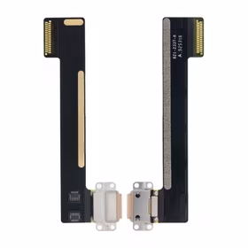 Krovimo lizdas skirtas iPad Mini 5 / Mini 4 su lanksčiąja jungtimi / WHITE / OEM