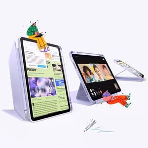 ESR Atverčiamas hibridinis dėklas iPad 10.9" 2020-2022 (4/5 gen.) / 11" 2024-2025 (6/7 gen.) - violetinis