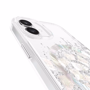 Case-Mate Karat MagSafe dėklas su perlamutro intarpais, skirtas iPhone 16 Plus, „A Touch of Pearl“