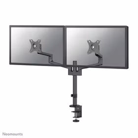 Neomounts DS60-425BL2 dvigubas monitoriaus laikiklis stalui 17-27"