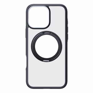 Torras Ostand R Fusion dėklas telefonui iPhone 16 Pro (juodas)