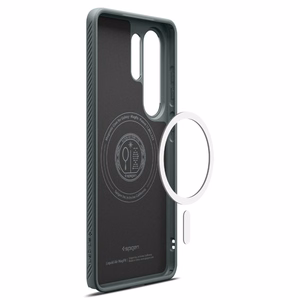 SPIGEN dėklas LIQUID AIR MAG, suderinamas su MagSafe, skirtas SAMSUNG S26 Ultra abyss green