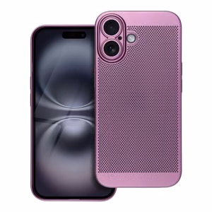 BREEZY dėklas telefonui IPHONE 16 violetinis