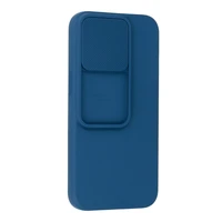 Camshield Soft dėklas telefonui Iphone 13 Pro Max Tamsiai mėlyna