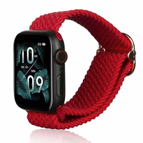 Beline Dirželis Apple Watch Textile 42/44/45/49mm raudonas