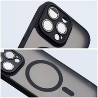 Dėklas telefonui (m) juodas su MagSafe suderinamas IPHONE 17 PRO