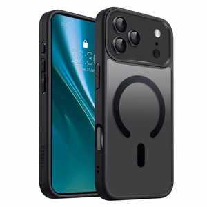 Etteri Matt Mag Чехол для iPhone 17 Pro Max чёрный